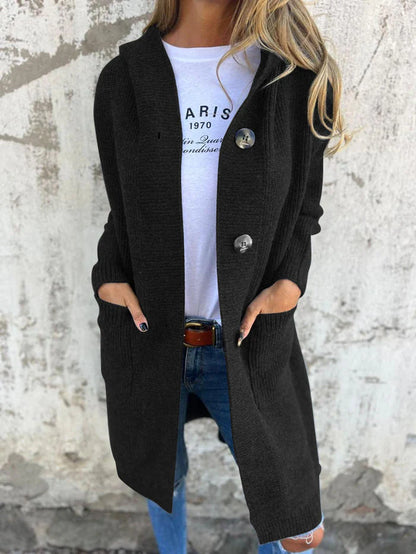Women's Classic Knit Longline Cardigan