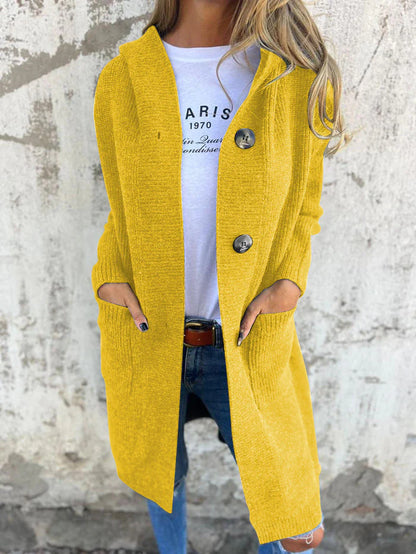 Women's Classic Knit Longline Cardigan