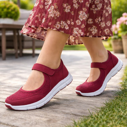 Women’s Adjustable Support Comfort Walking Shoes