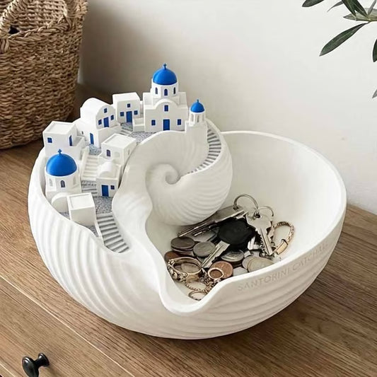 Santorini Trinket Bowl