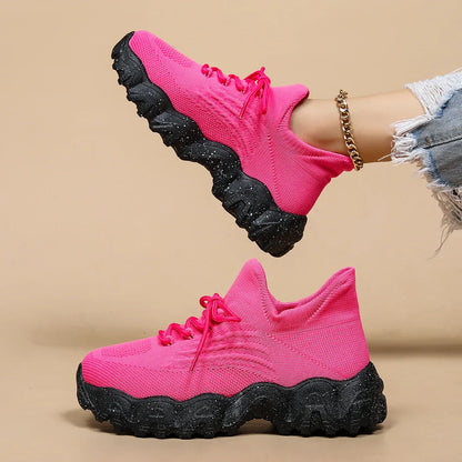 Women’s Breathable Knit Sport Trainers