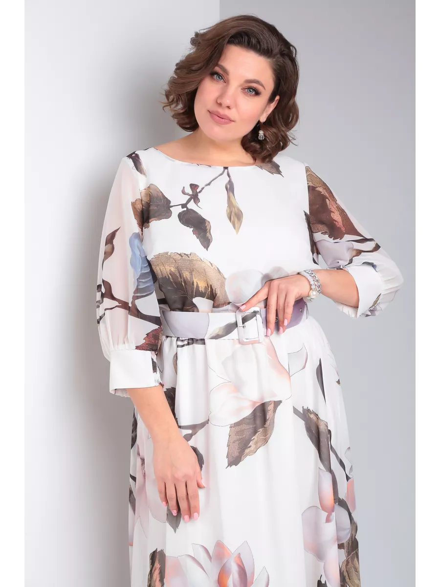 Elegant Floral Maxi Dress
