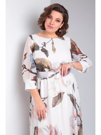 Elegant Floral Maxi Dress
