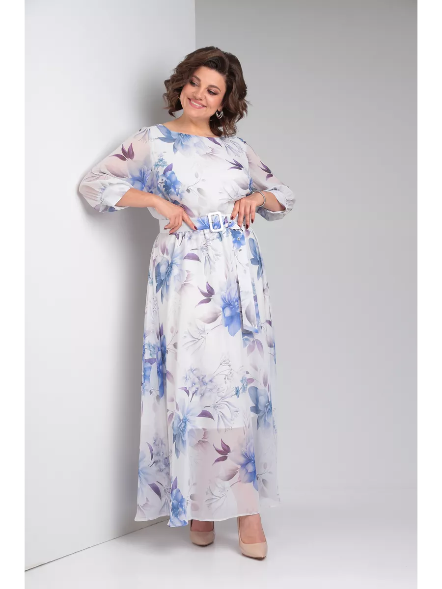 Elegant Floral Maxi Dress