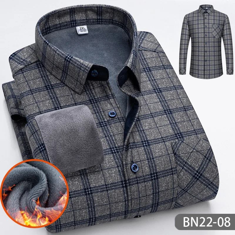 Men’s Fleece-Lined Thermal Shirt
