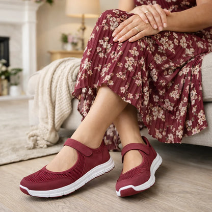 Women’s Adjustable Support Comfort Walking Shoes