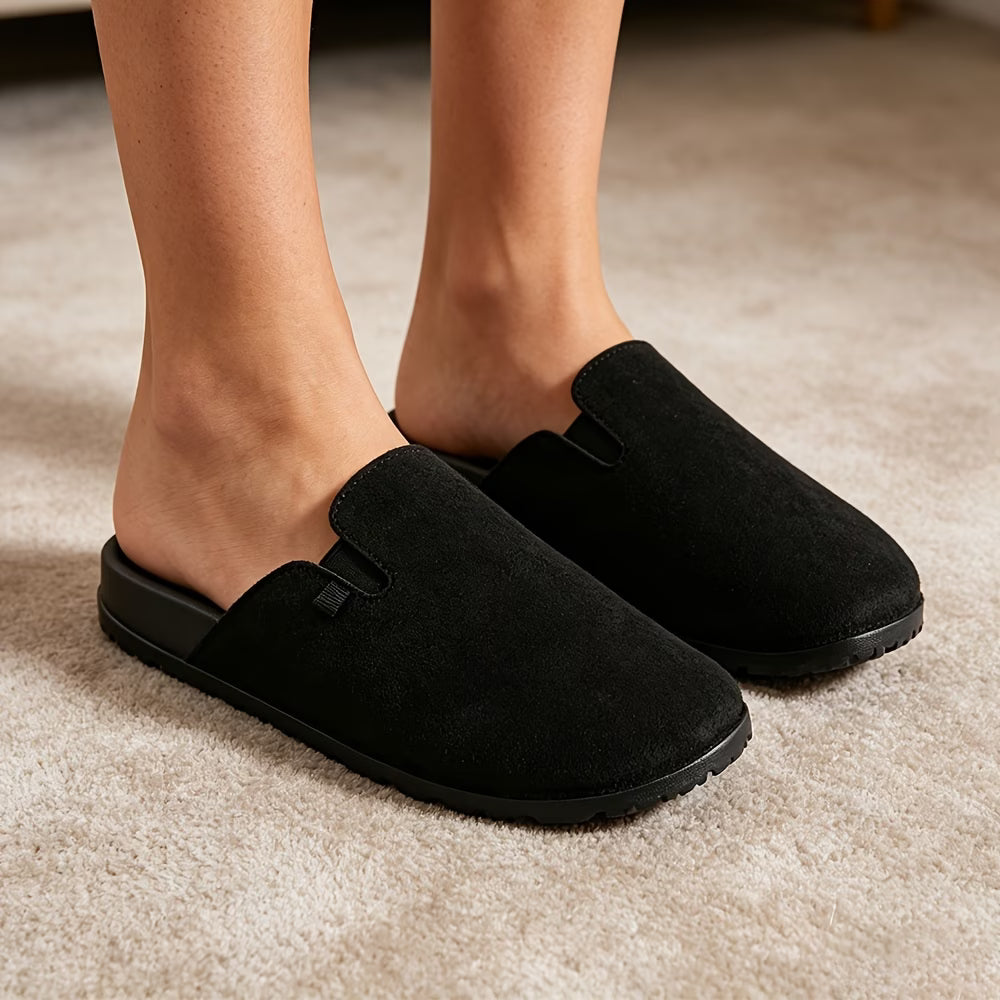 Wide Toe Casual Mule Slides
