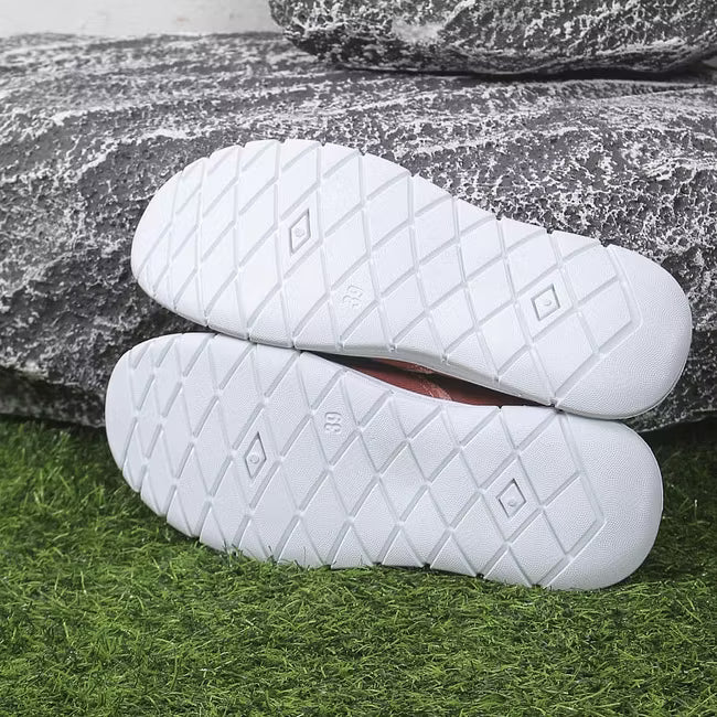 Women's Embroidered Canvas Slip On Shoes