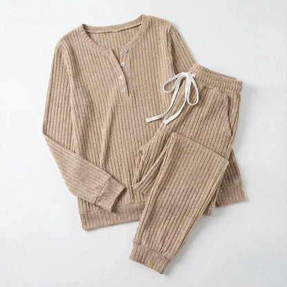 Women’s Soft-Knit Relaxed Comfort Loungewear Set