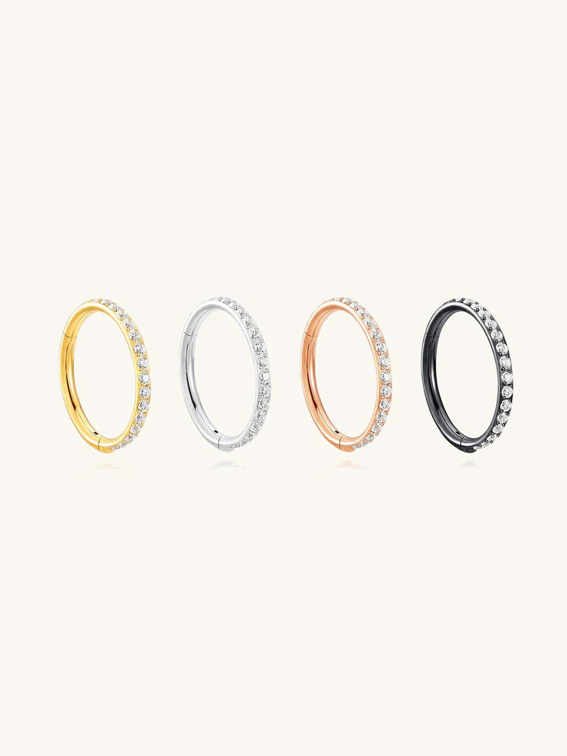 Women’s G23 Titanium Waterproof Multi-Size Cartilage Hoop