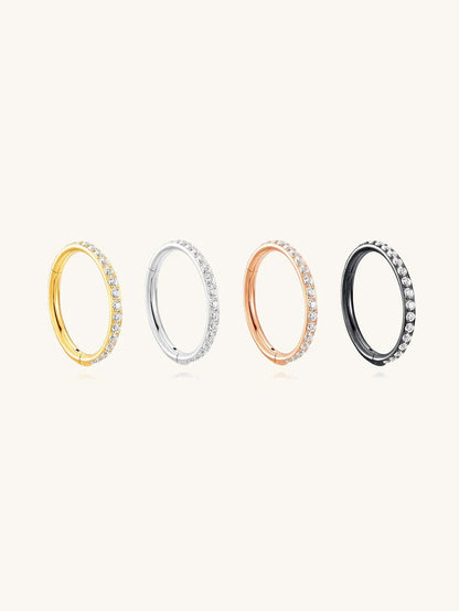 Women’s G23 Titanium Waterproof Multi-Size Cartilage Hoop