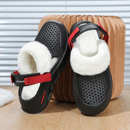 Ventilated Plush Lined Clogs