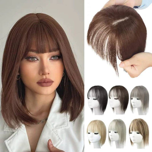 Women’s Real Hair Fringe Topper Piece