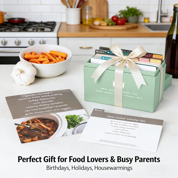 Meal Planning Kit with Photo Recipe Cards