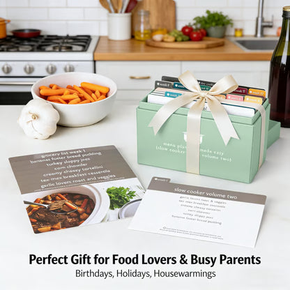 Meal Planning Kit with Photo Recipe Cards