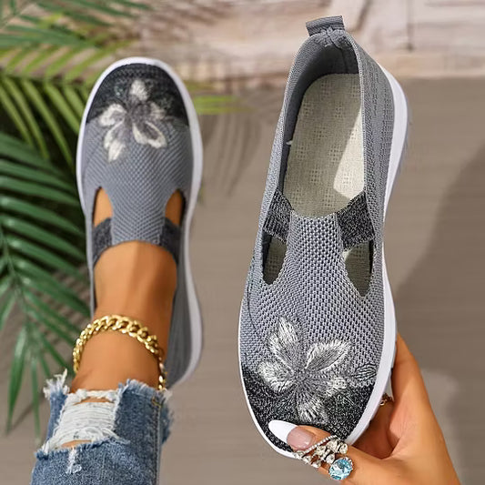 Women's Floral Slip-On Shoes