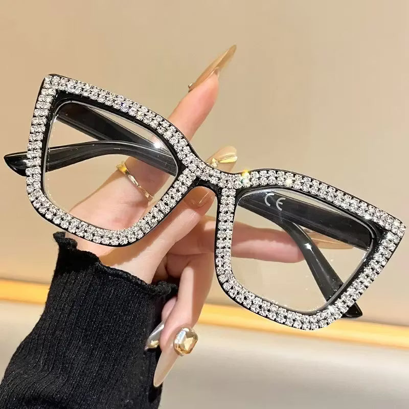 Women's Sparkle Cat Eye Reading Glasses
