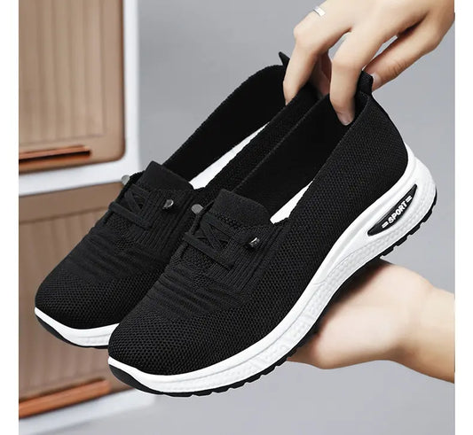 Women's Casual Walking Trainers With Shallow Mouth