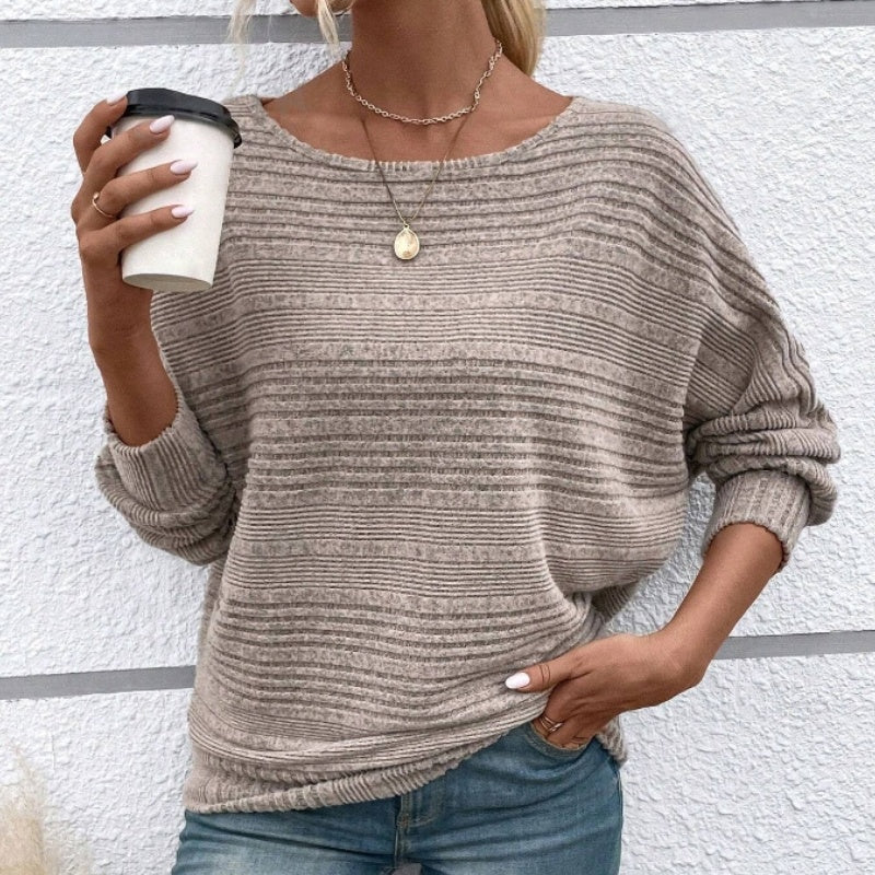 Women’s Long-Sleeve Striped Top