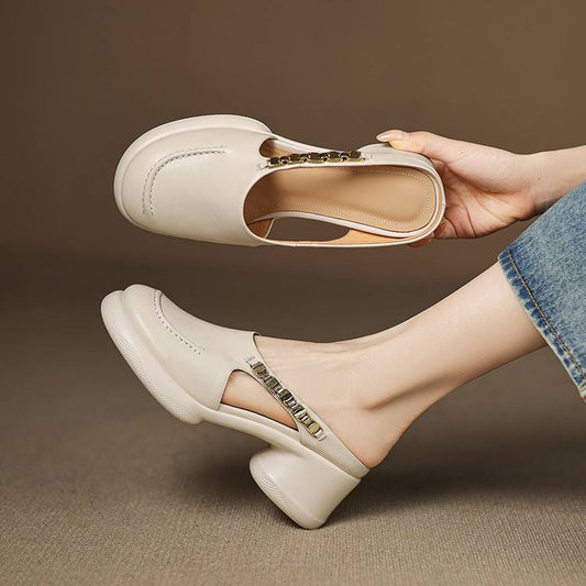 Women’s Waterproof Platform Comfort Clog Mules