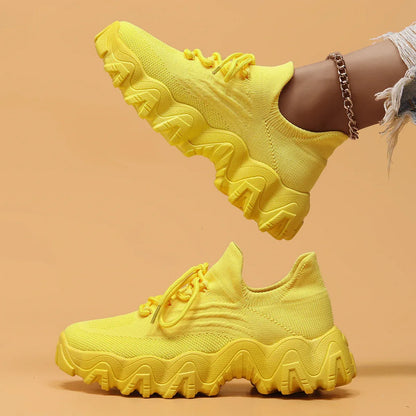 Women’s Breathable Knit Sport Trainers