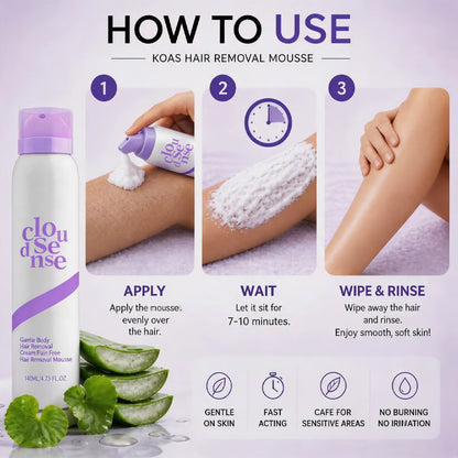 Body Hair Removal Mousse