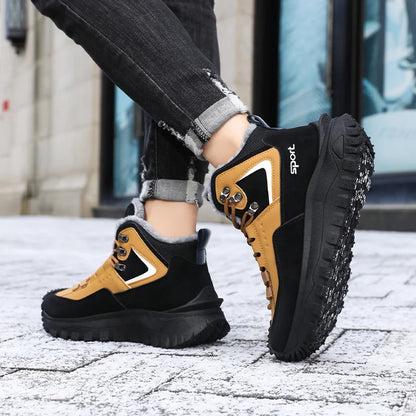 Men’s Heavy-Duty Waterproof Orthopaedic Hiking & Work Boots
