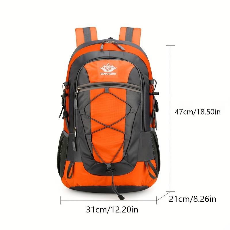 Lightweight Multi Functional Hiking Backpack with Pole Loops