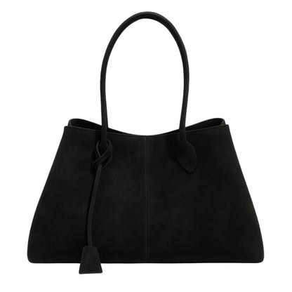 Women's Fashionable Shoulder Bag in Faux Suede