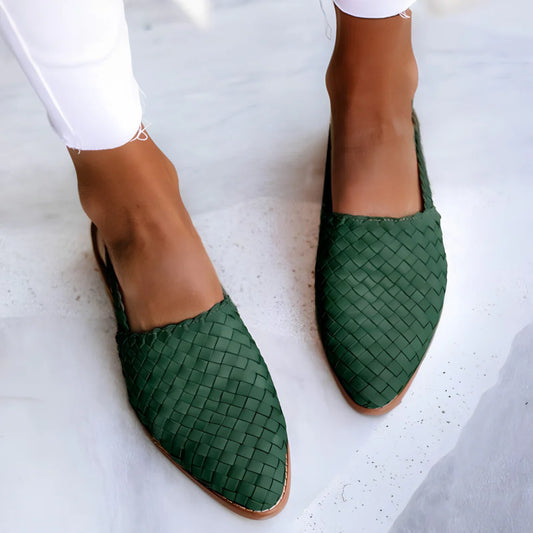 Women’s Woven Slingback Flats
