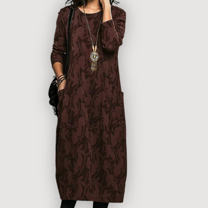 Women’s Relaxed Soft-Feel Pocket Day Dress