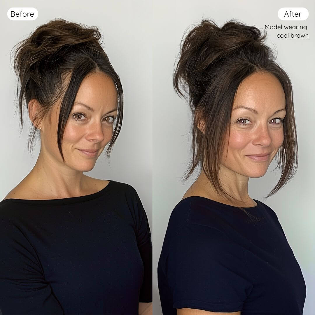 Women’s Face-Framing Human Hair Clip-In Layers