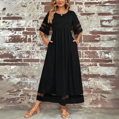 Women's Empire-Waist Midi Dress