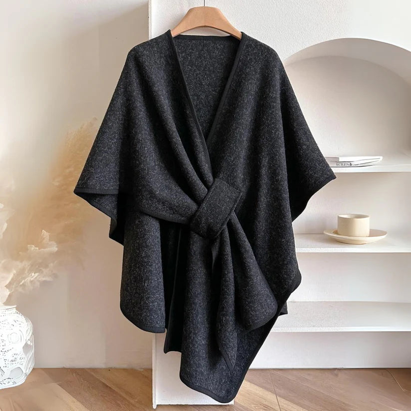 Women’s Soft Fleece Drape Everyday Shawl