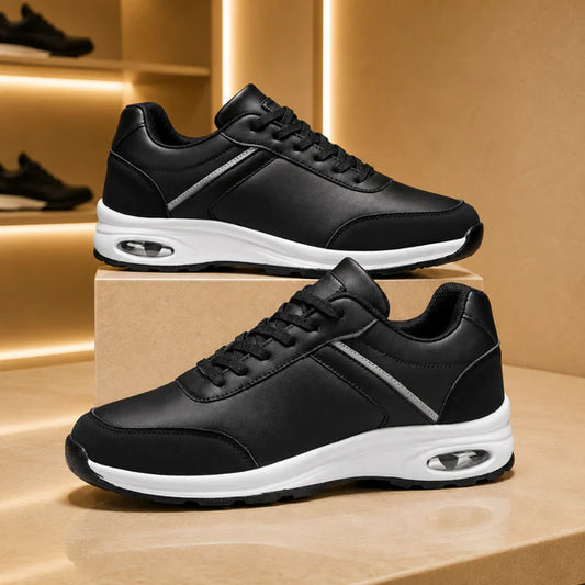 Men’s Contrast Panel Casual Trainers