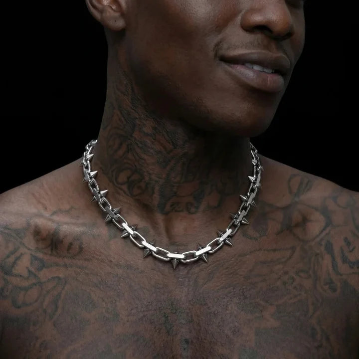 Men's Apex Spiked Chain Necklace