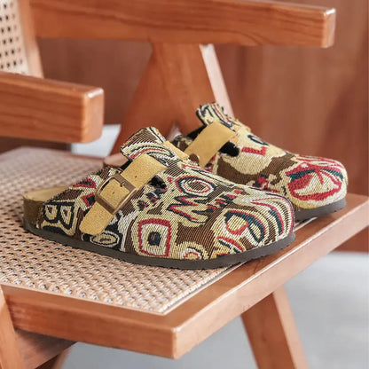 Printed Buckle Clogs