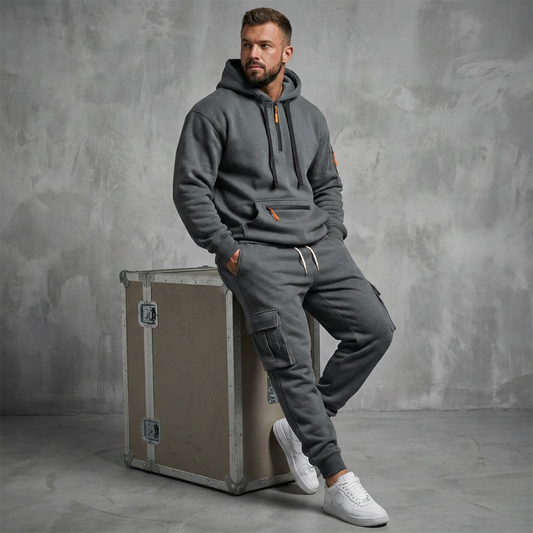 Men’s Thermal Lined Hoodie and Joggers Set