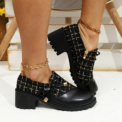 Autumn Fashion Spring Small Leather-Look Moccasins Shoes