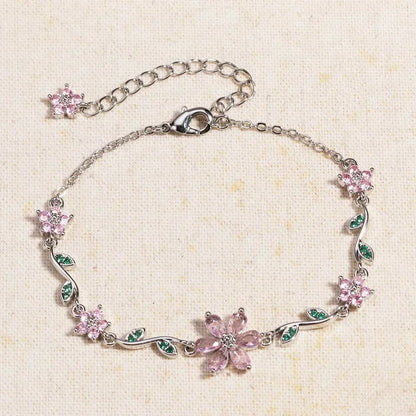 Women’s Floral Sparkle Bracelet