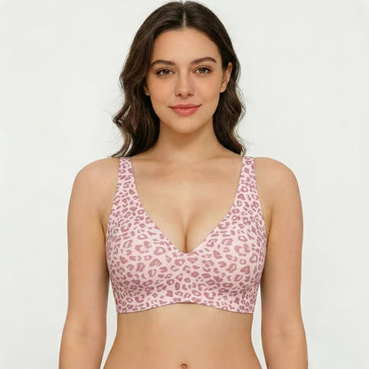 Women’s Leopard Print Wire-Free Bra