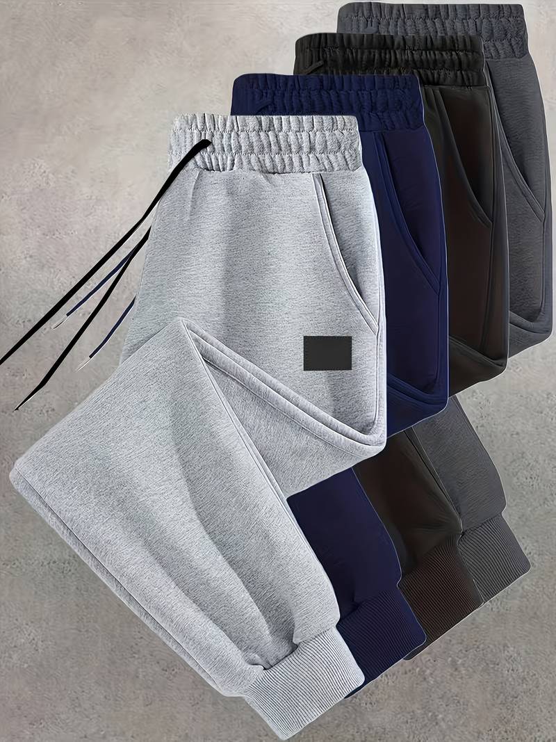 Men’s All Season Drawstring Joggers with Pockets