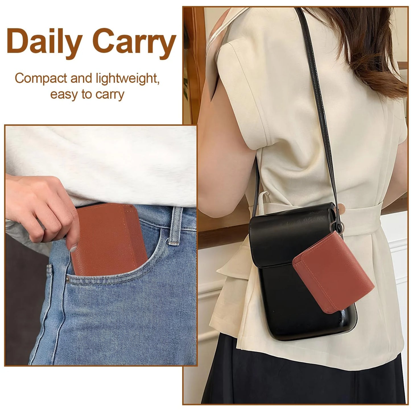 Women's Slim Tri Fold Wallet