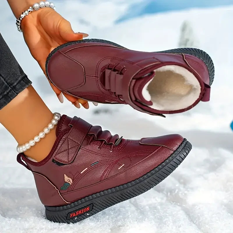 Women's anti-slip lightweight snow boots