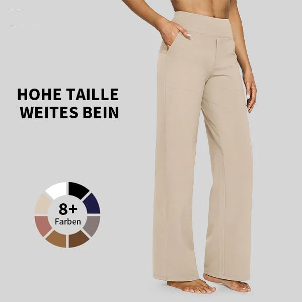 Women's Loose High-Waist Casual Yoga Trousers