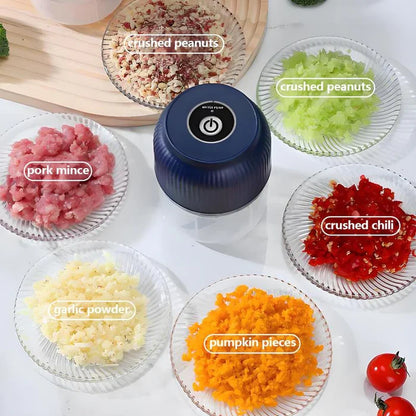USB Rechargeable Mini Electric Food Chopper