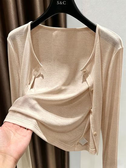 Women's Lightweight Shawl Cardigan