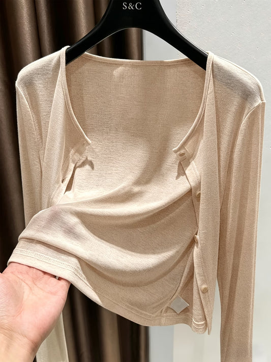 Women's Lightweight Shawl Cardigan