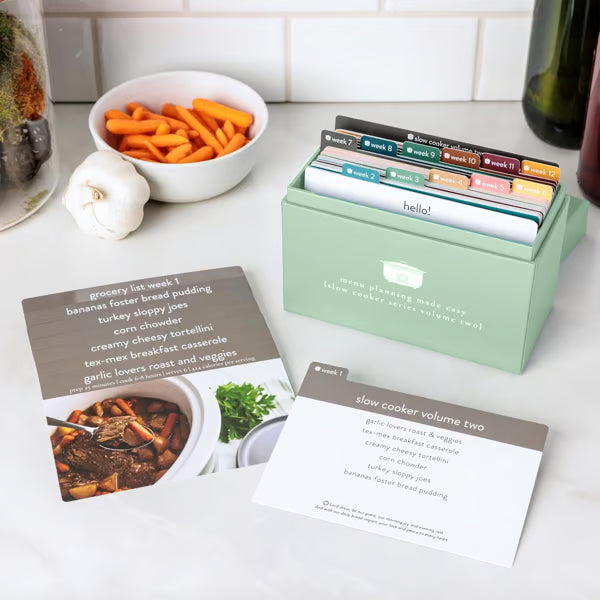 Meal Planning Kit with Photo Recipe Cards