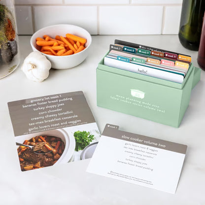Meal Planning Kit with Photo Recipe Cards